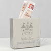 Personalised Castle Square Money Box