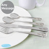 Personalised Tiny Tatty Teddy Cutlery Set