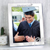 Personalised Silver 8x10 Graduation Photo Frame