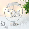 Personalised Crystocraft Sleigh Ornament
