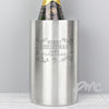 Personalised Christmas Frost Wine Cooler