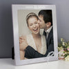 Personalised Always & Forever Silver 8x10 Photo Frame