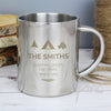 Personalised 'Wilderness Wanderer' Metal Mug