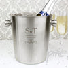 Personalised Monogram Stainless Steel Ice Bucket