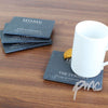Personalised Home 4 Pack of Slate Coasters