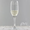 Personalised Modern Toast Flute