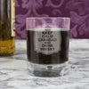 Personalised Keep Calm Tumbler Bubble Glass