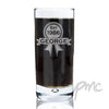 Personalised Established Rosette Hi Ball Bubble Glass