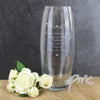 Personalised Hearts & Swirls Bullet Vase