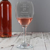 Personalised Birthday Craft Wine Glass