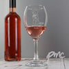 Personalised Me To You Wedding Female Wine Glass