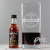 Personalised Nautical Hi Ball & Rum Miniature Set