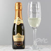 Personalised Its Time for Prosecco Flute & Mini Prosecco Set