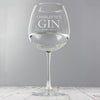 Personalised Gin Glass
