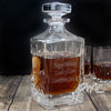 Personalised Cut Crystal Decanter