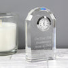 Personalised Crystal Clock