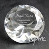 Personalised Occasion Diamond Paperweight