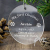 Personalised Acrylic Bauble Decoration