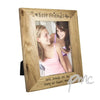 Personalised 5x7 Best Friends Wooden Photo Frame