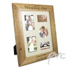 Personalised 8x10 Wedding Day Wooden Photo Frame