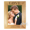 Personalised 5x7 Love Wooden Photo Frame