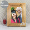 Personalised 5x7 Graduation Wooden Photo Frame