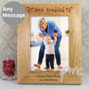 Personalised 5x7 Great Grandchild Wooden Photo Frame