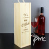 Personalised OClock Bottle Presentation Box