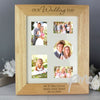 Personalised 'Our Wedding Day' 8x10 Wooden Photo Frame