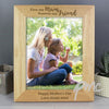 Personalised 'First My Mum, Forever My Friend' 8x10 Wooden Photo Frame