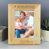 Personalised 'A Grandchild is a Blessing' 5x7 Wooden Photo Frame