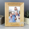 Personalised 'Grandchildren are a Blessing' 5x7 Wooden Photo Frame