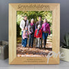 Personalised 'Grandchildren are a Blessing' 8x10 Wooden Photo Frame