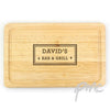 Personalised Bar & Grill Large Chopping Board