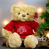 Personalised Christmas Message Bear