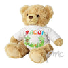 Personalised Animal Name T-Shirt Message Bear