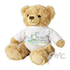 Personalised Blue Church Message Bear with T-Shirt
