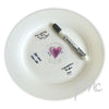 Personalised Hearts Message Plate