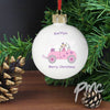 Personalised Little Princess in Car Bauble