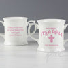 Personalised Cross It's a Girl Loving Mug