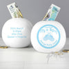 Personalised Bootee Its a Boy Money Box