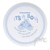 Personalised Bootee It's a Boy Plate