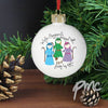 Personalised Nativity Shepherds Bauble