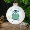 Personalised Mr Owl Bauble