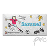 Personalised Bang on the Door Football Crazy Door Tile