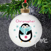 Personalised Felt Stitch Penguin Bauble