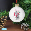 Personalised Me To You Christmas Bauble