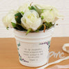 Personalised Forget Me Not Porcelain Bucket