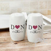 Personalised Initials Salt and Pepper Set