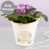 Personalised Garden Bloom Porcelain Bucket